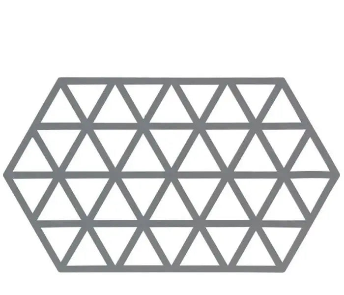 Zone Triangle Bordskåner Cool Grey L 24 cm