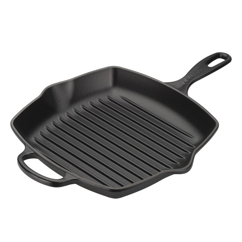 Le Creuset kvadratisk grillpande 26X26 cm mat sort