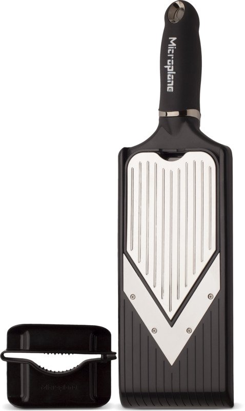 Microplane Mandolinjern m. V-skær & Julienne