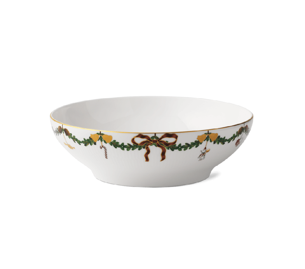 Royal Copenhagen Stjerne Riflet Skål 220cl