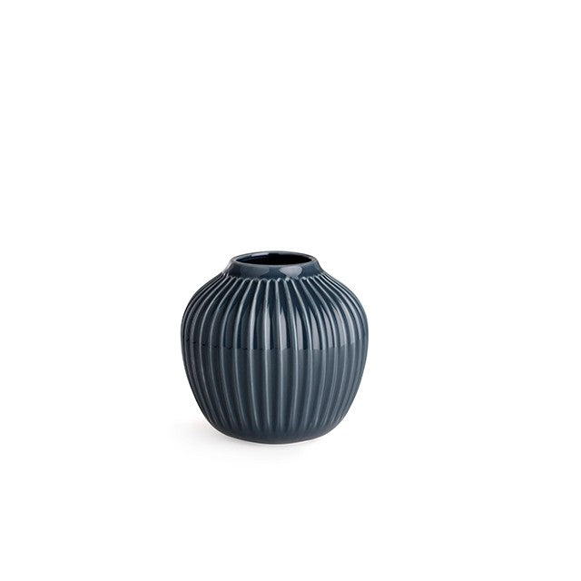 Kähler Hammershøi Vase Antracitgrå 12.5 cm