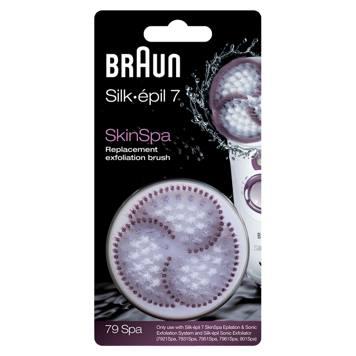 Braun Skinspa tilbehør eksfoleringsbørste