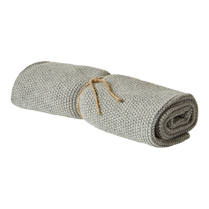 Dacore – Køkkenhåndklæde strik 60×40 cm – Gråmeleret