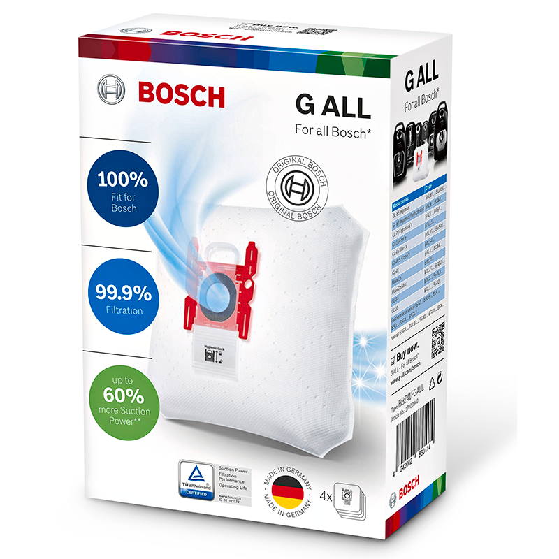 Bosch støvsugerposer Type G - 4 stk