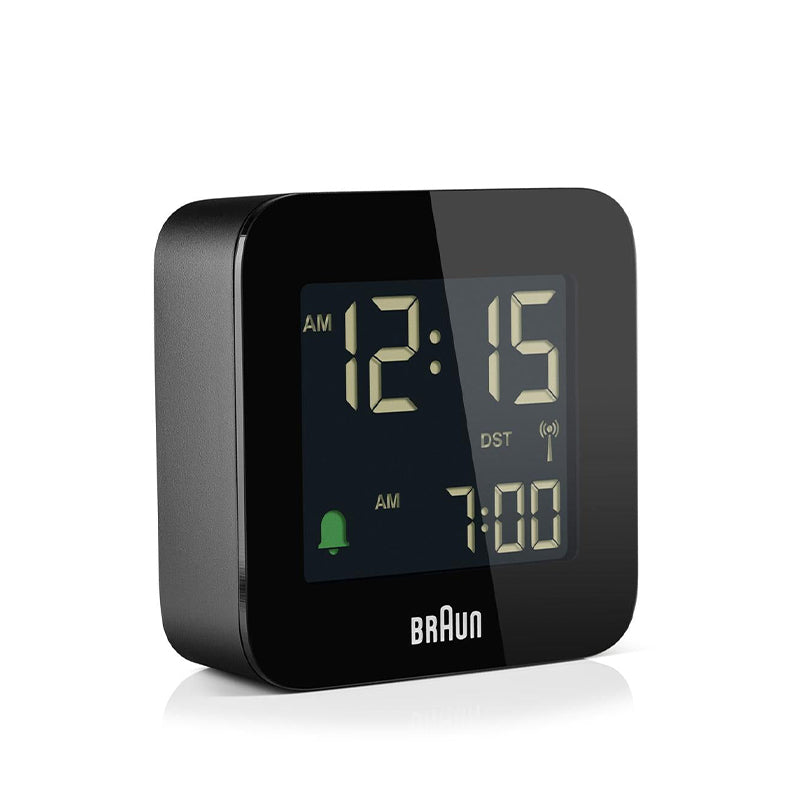 Braun Digital Rejsevækkeur Sort 5,75 cm