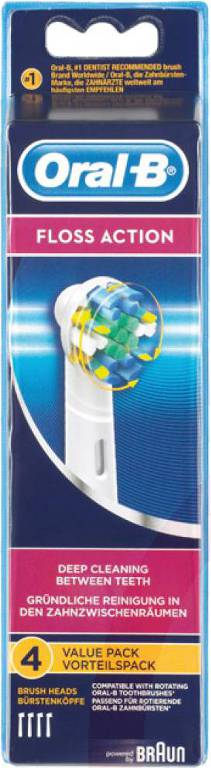 Braun Oral-B FlossAction - 4 stk