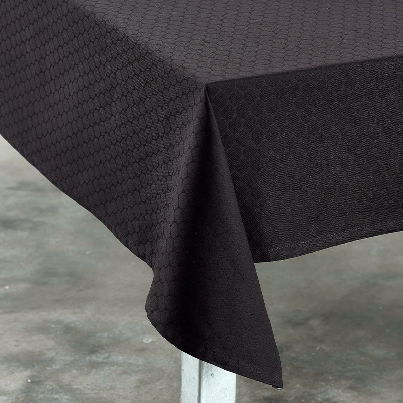 Nordisk Tekstil Honey dug sort 140x320 cm