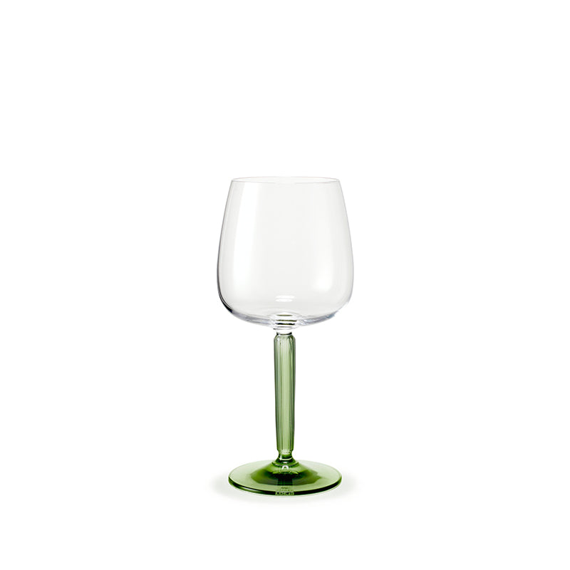 Kähler Hammershøi Rødvinsglas Grøn 2 Stk. 49 Cl