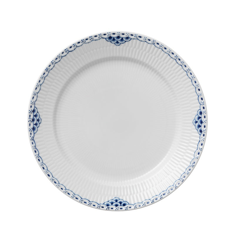 Royal Copenhagen Prinsesse Flad tallerken 25 cm