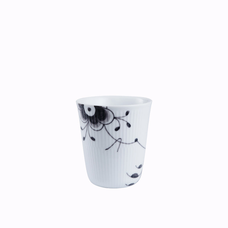 Royal Copenhagen Sort Mega Riflet termokrus 29 cl
