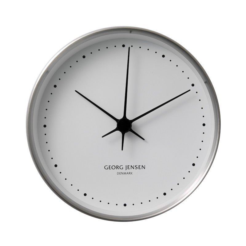 Georg Jensen Henning Koppel ur - stål/hvid - 22 cm