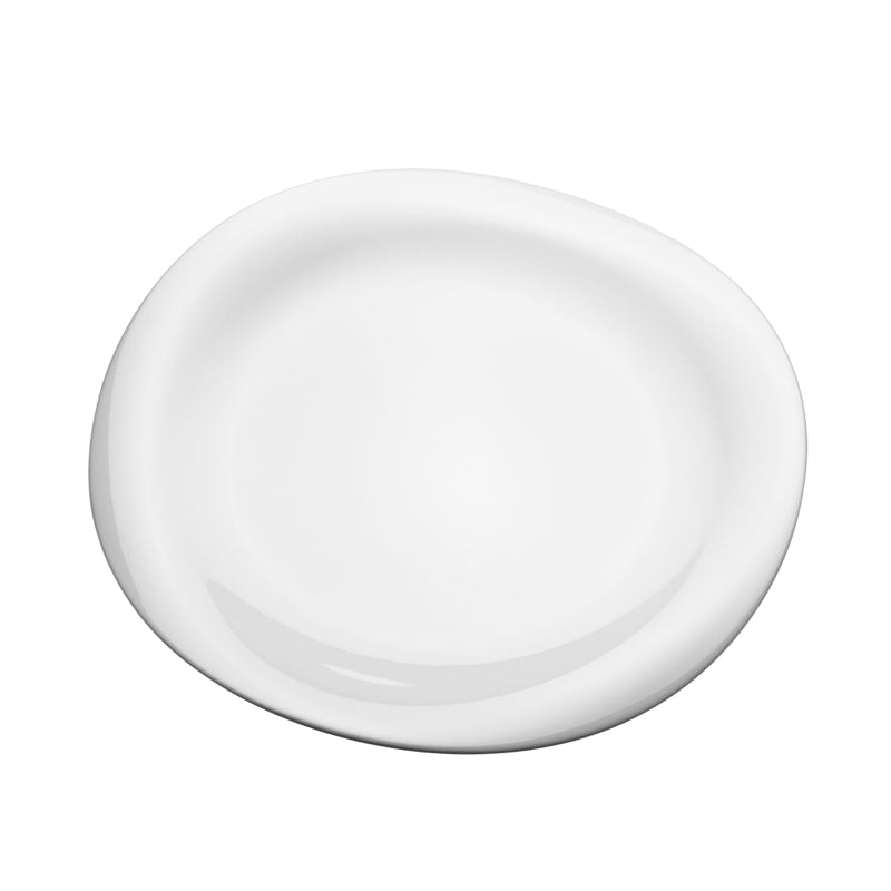 Georg Jensen Cobra flad tallerken - hvid - 27 cm