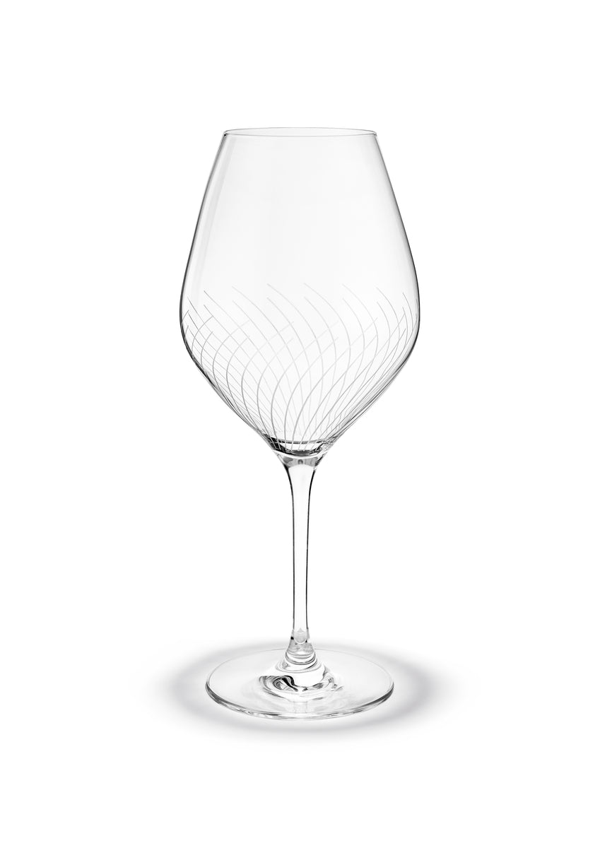 Holmegaard Cabernet Lines rødvinsglas bourgogne 2 stk. 69 cl.