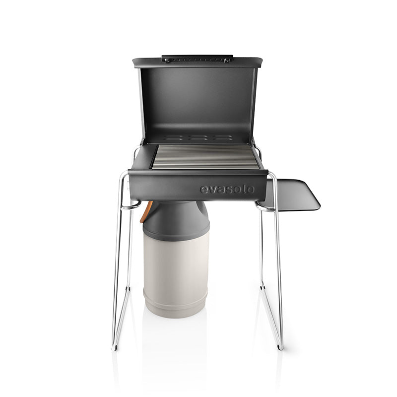 Eva Solo ben og sidebord til Box gas grill - Grill medfølger ikke.