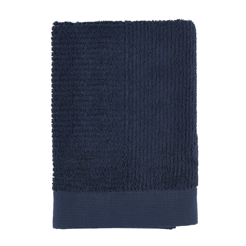 Zone Håndklæde Classic - Dark Blue 70x140 cm