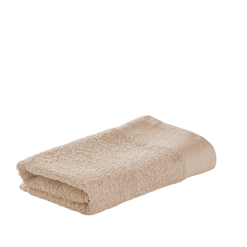 Håndklæde natural sand 50 x 100 cm