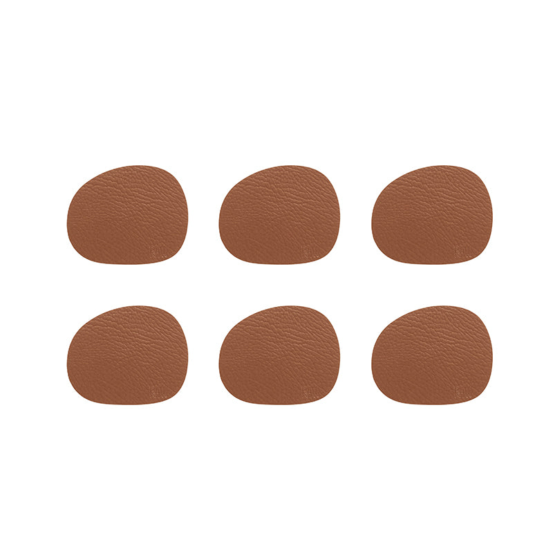 Aida RAW Glasbrik - Cinnamon brown - 6 stk