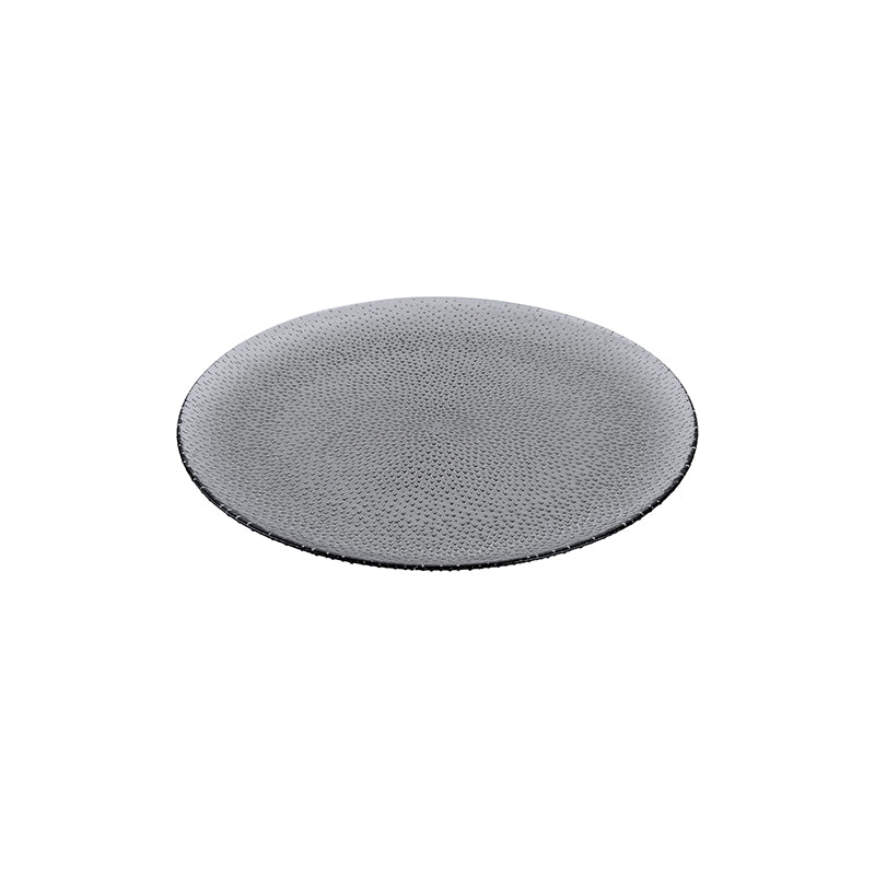 Aida RAW glasperle tallerken - Smoke - 22,5 cm