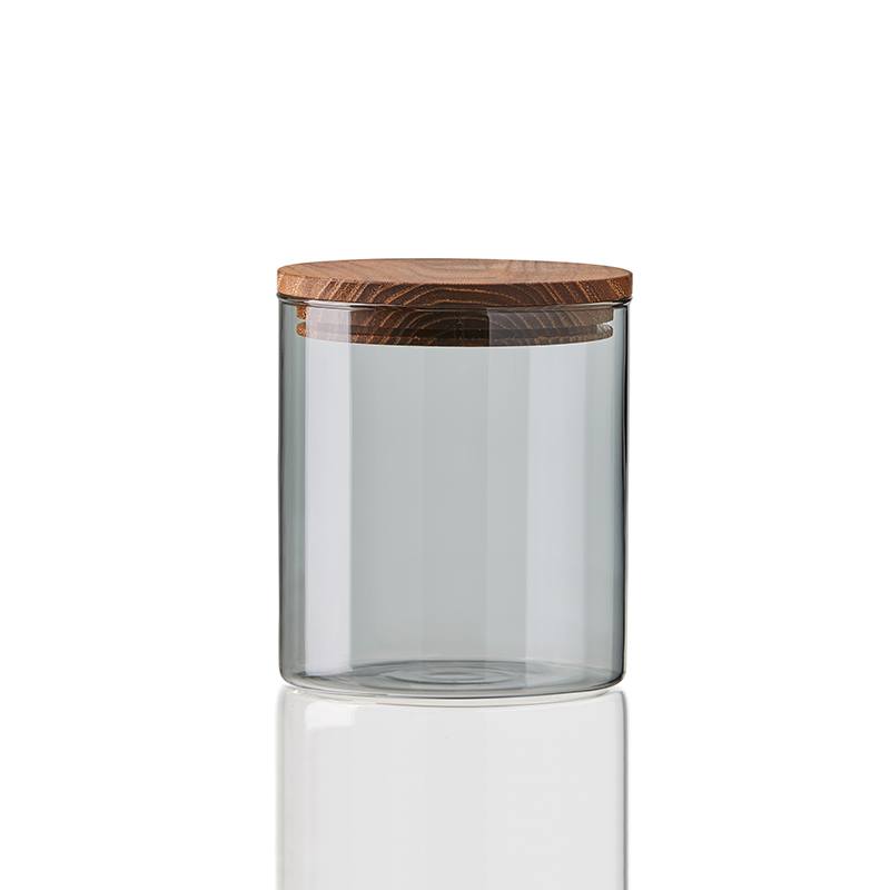 Aida RAW opbevaringsglas - Smoke - 10x11 cm