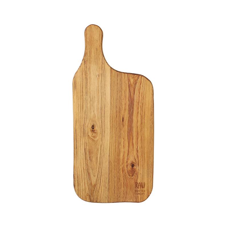 Aida RAW skærebræt - Teak - 37,5x17 cm