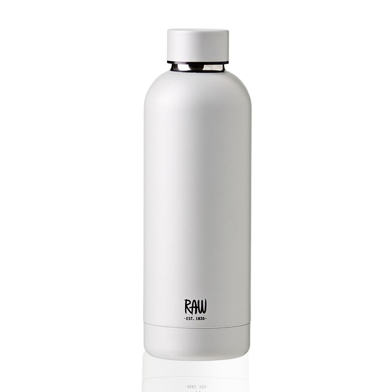 Aida RAW Termoflaske - Metallic silver - 0,5 liter