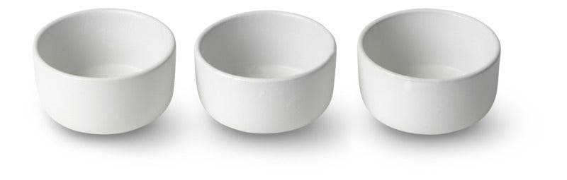 Aida RAW mini skål - Arctic white - 3 stk / 7,5 cm