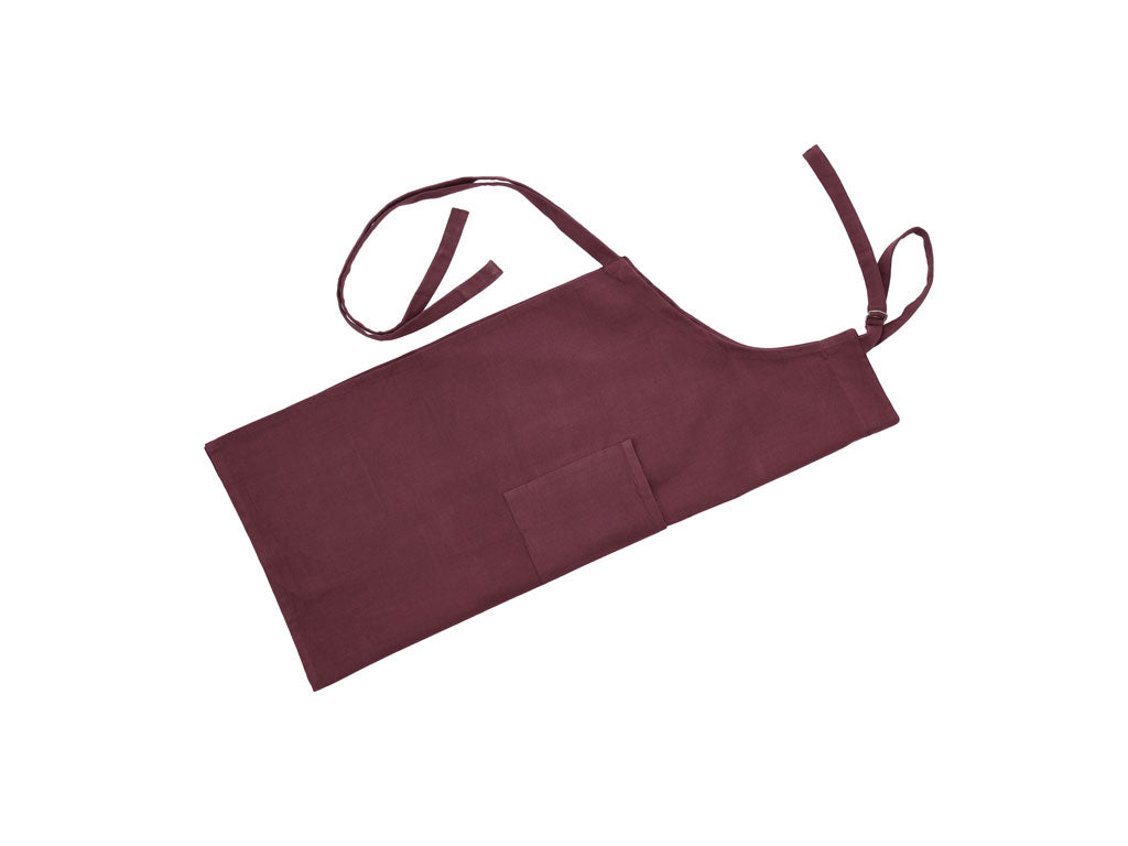 Bastian Tekstiler forklæde - Aubergine