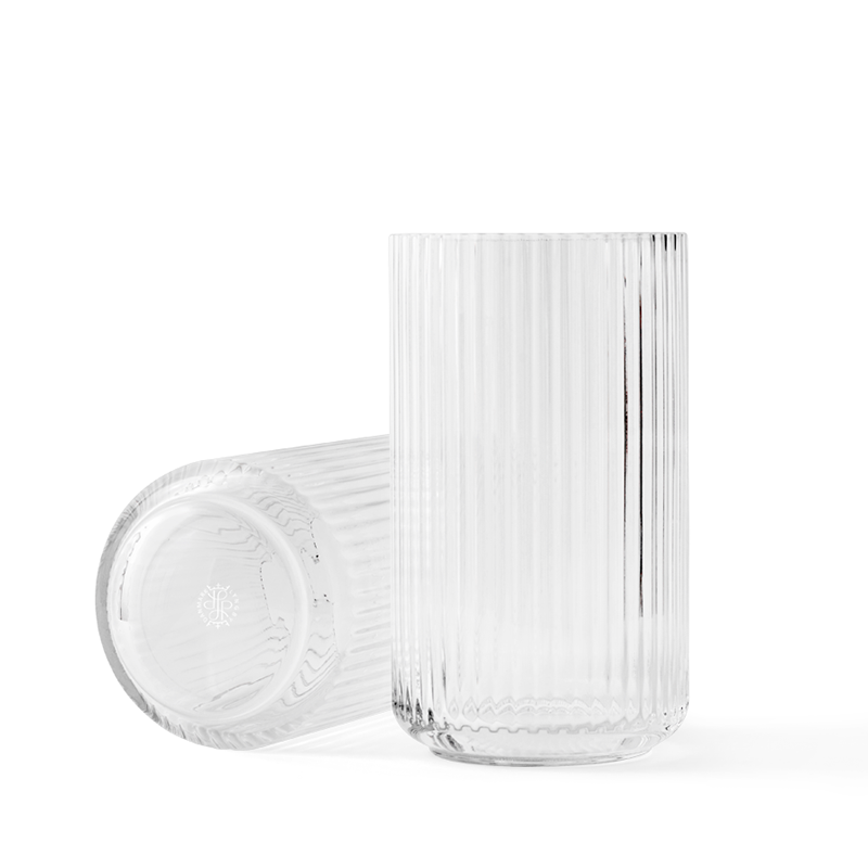 Lyngby Porcelæn vase 20,5 cm klar