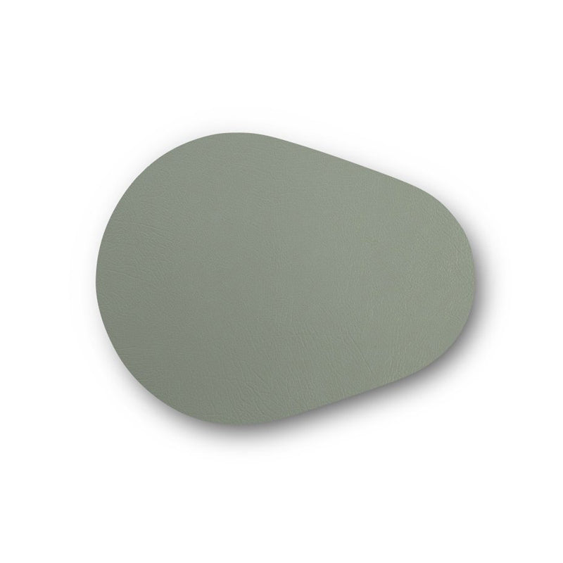 Noort Drop glasbrik 10x13 cm støvet grøn