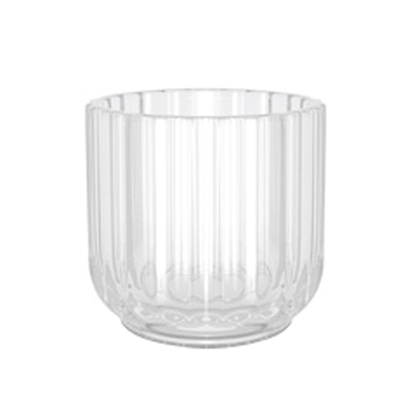 Lyngby Fyrfadsstage 6,5 cm Klar Glas