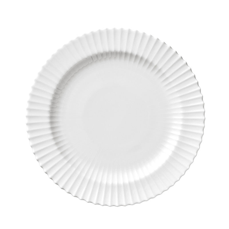 Lyngby Tallerken Hvid 20 cm