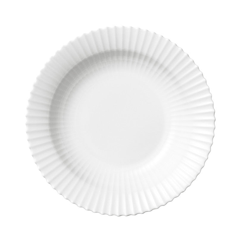 Lyngby dyb tallerken 21 cm hvid