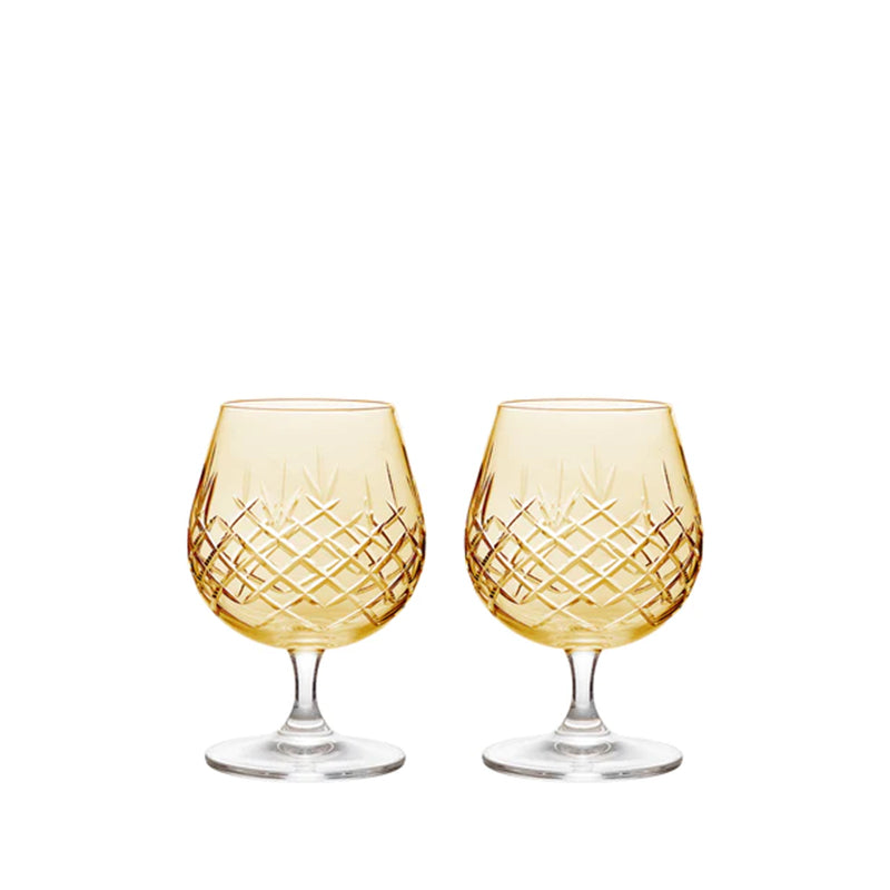 Frederik Bagger Crispy Citrine Sixball Glas 2 stk.
