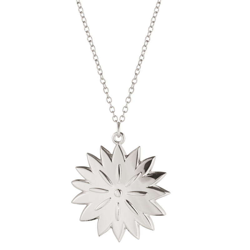 Georg Jensen 2020 ornament i kæde palladium - Nellike