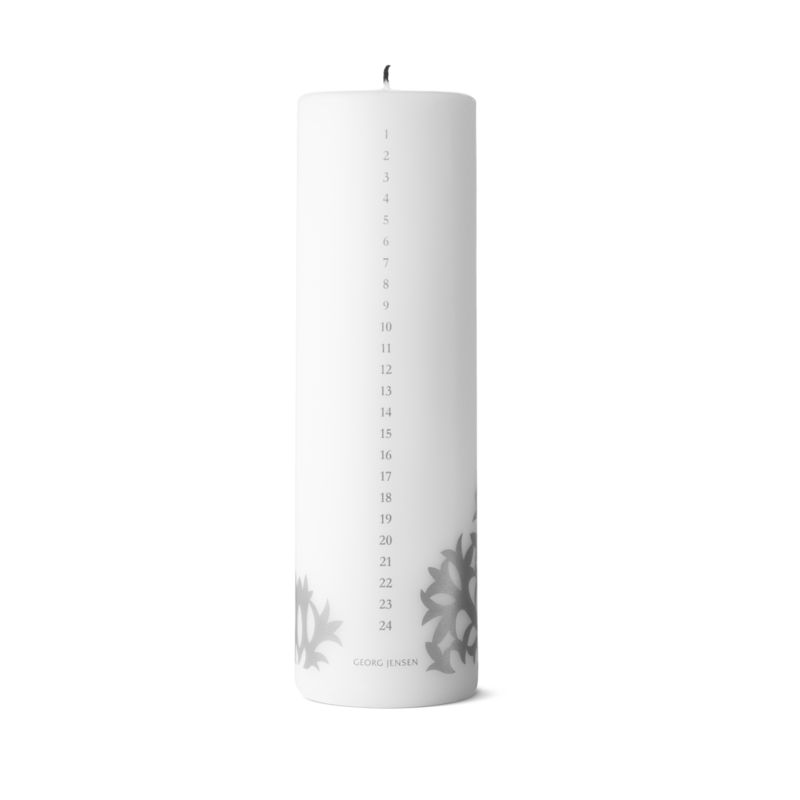 Georg Jensen 2020 kalenderlys - sølv