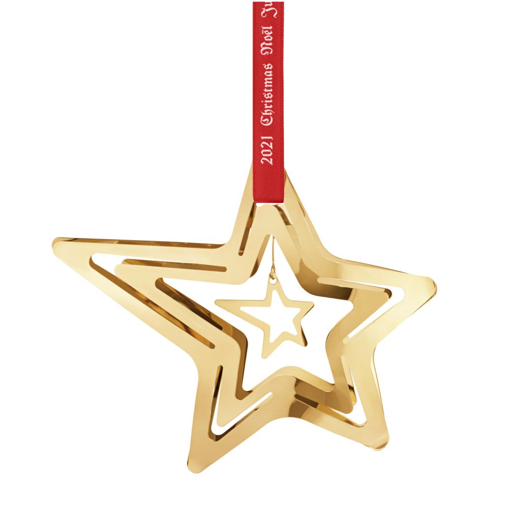 Georg Jensen juleuro 2021 - forgyldt