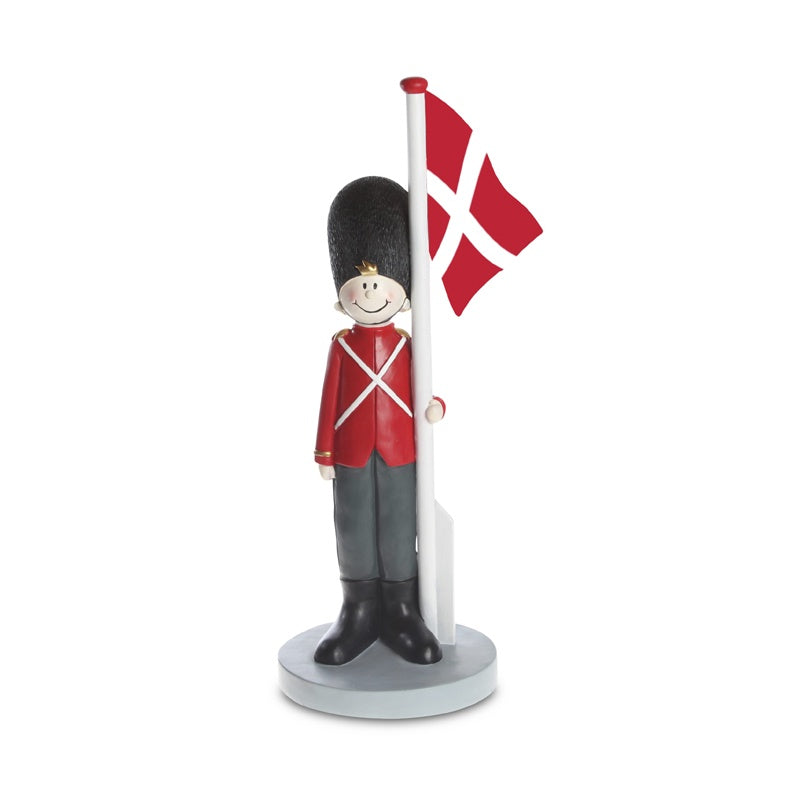 Det Gamle Apotek soldat med Dannebrog 58 cm