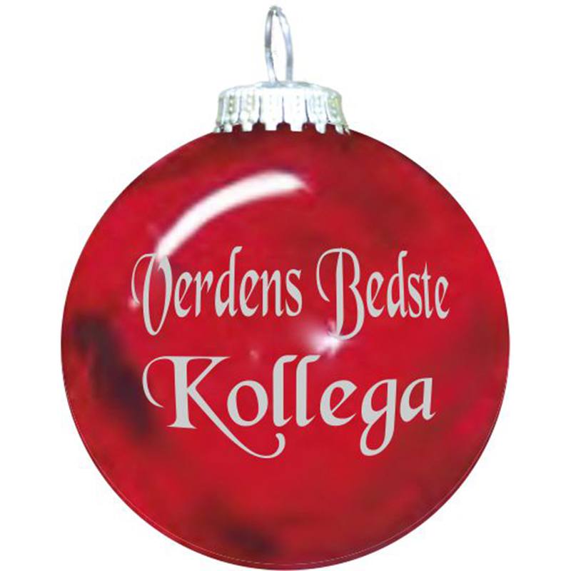 Rolsted Copenhagen julekugle: verdens bedste kollega