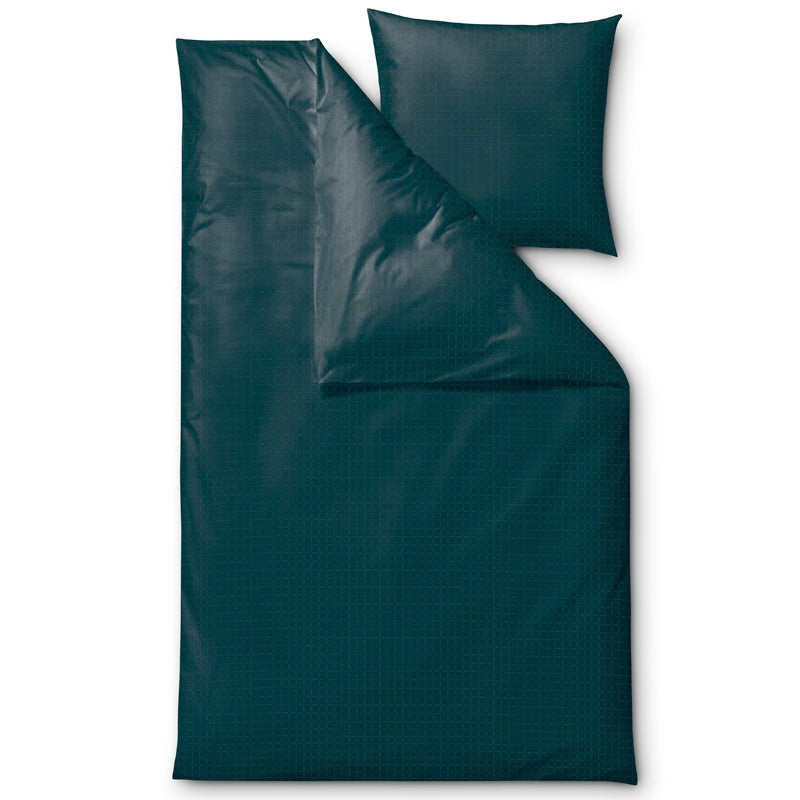 Södahl Edge sengesæt dark teal 140x200 cm