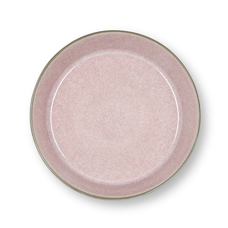 Bitz Gastro suppeskål - grå/lyserød - 18 cm