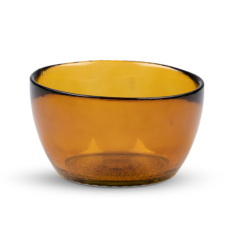 Bitz Kusintha skål - amber - 12 cm