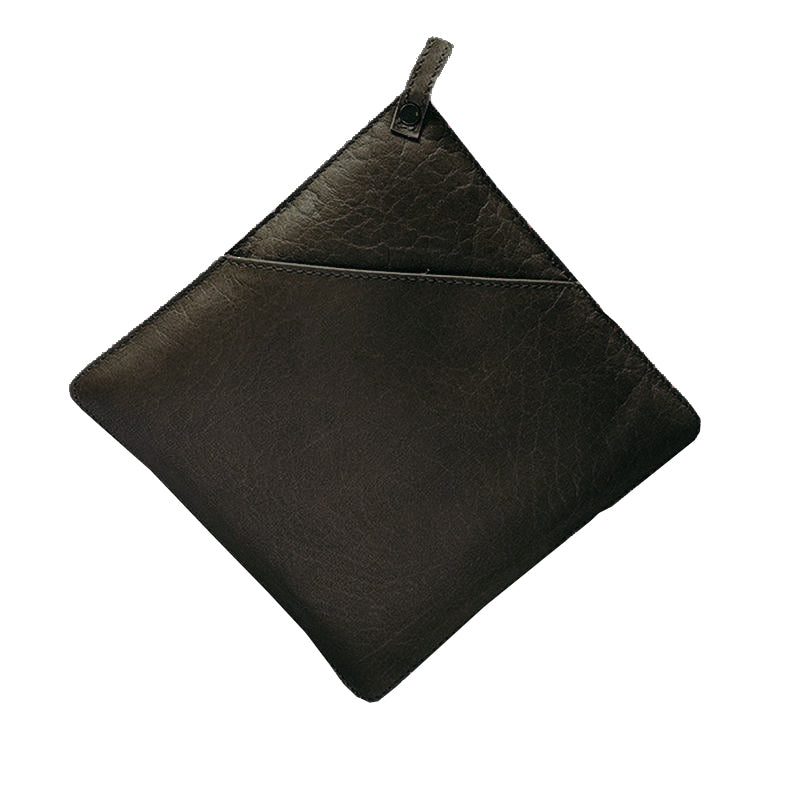 Stuff grydelap sort 20x20 cm