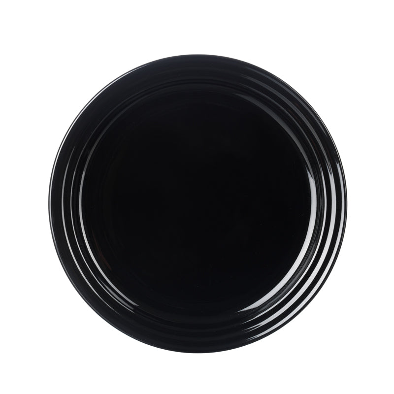 Le Creuset tallerken 18 cm sort