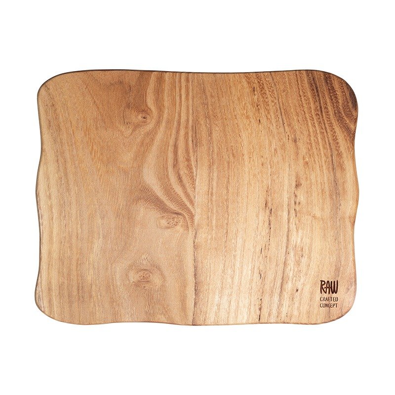 Aida RAW Skærebræt - Teak - 40x30 cm