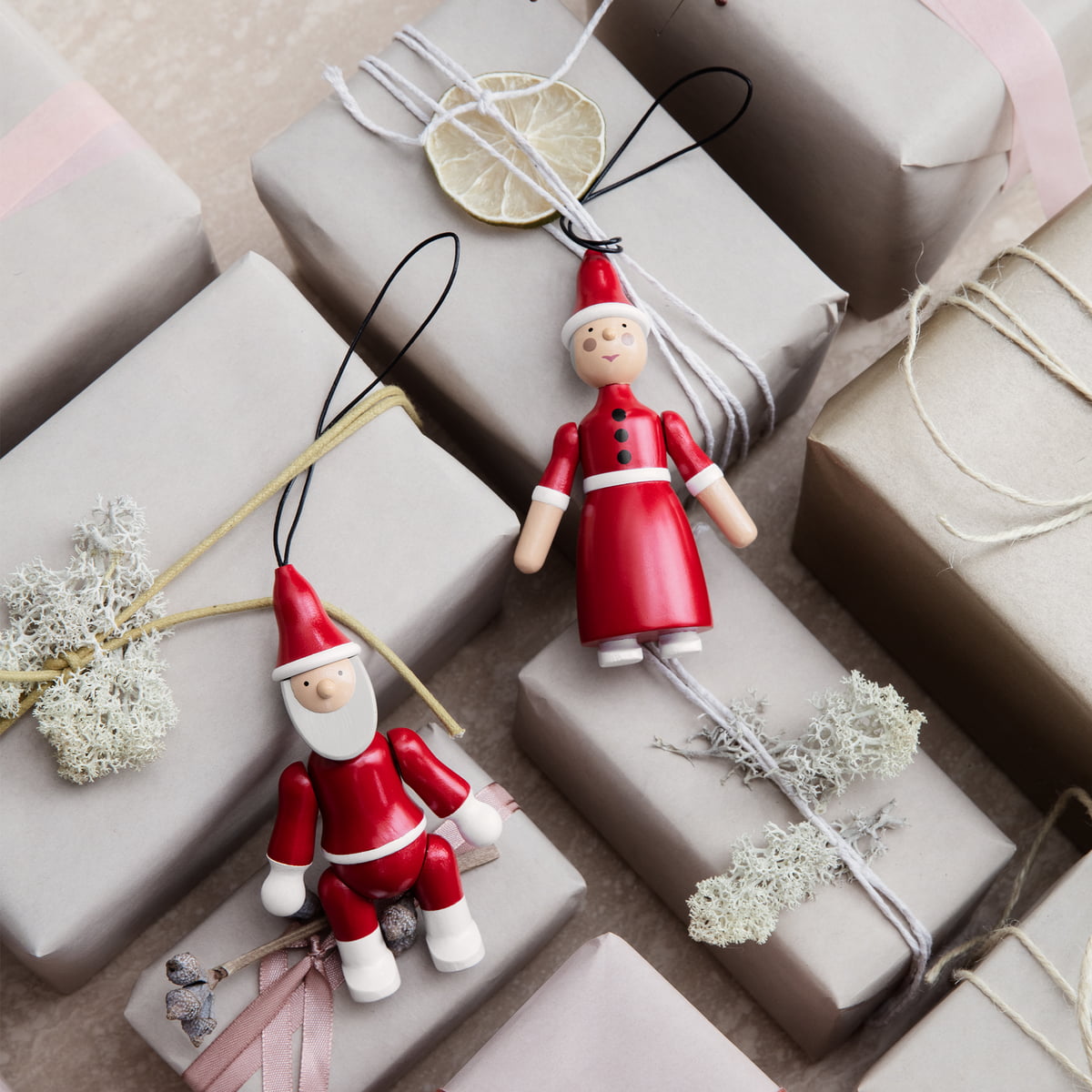 Kay Bojesen Julepynt Julemand og Nissemor