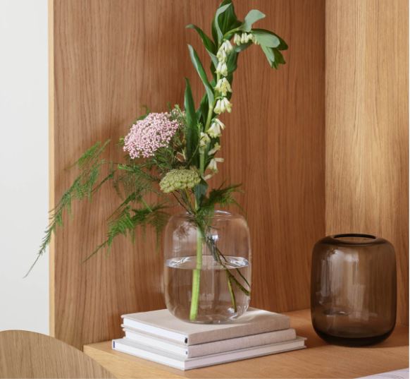 Eva Solo Acorn Vase H16,5, Stone