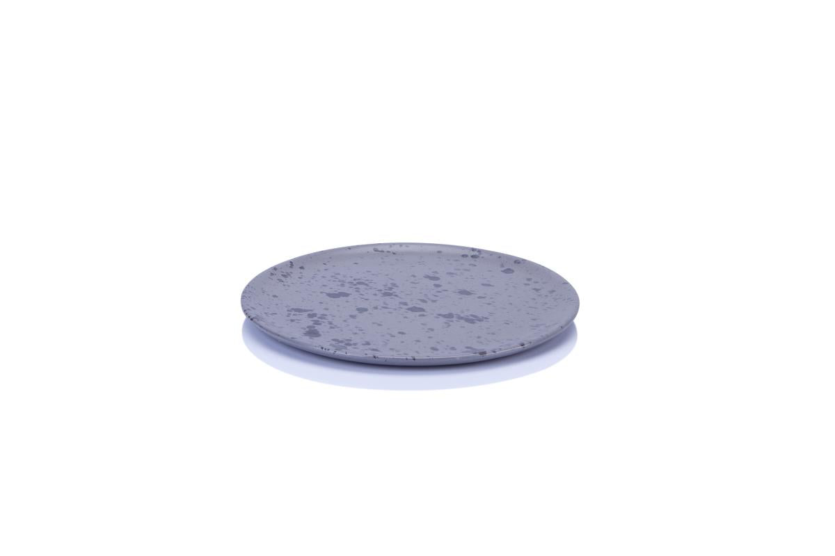 Aida Raw Dessert tallerken - Grå Spotted
