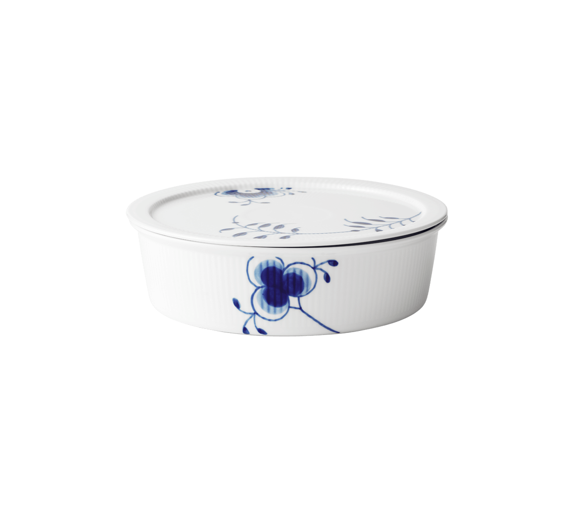 Royal Copenhagen Blå Mega Skål med Låg 145 cl