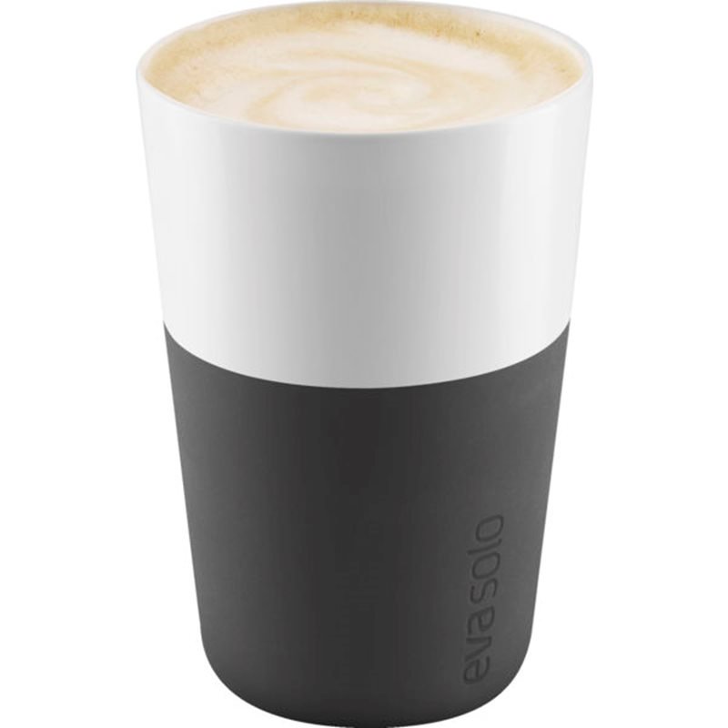 Eva Solo Latte krus - Sort - 36 cl / 2 stk