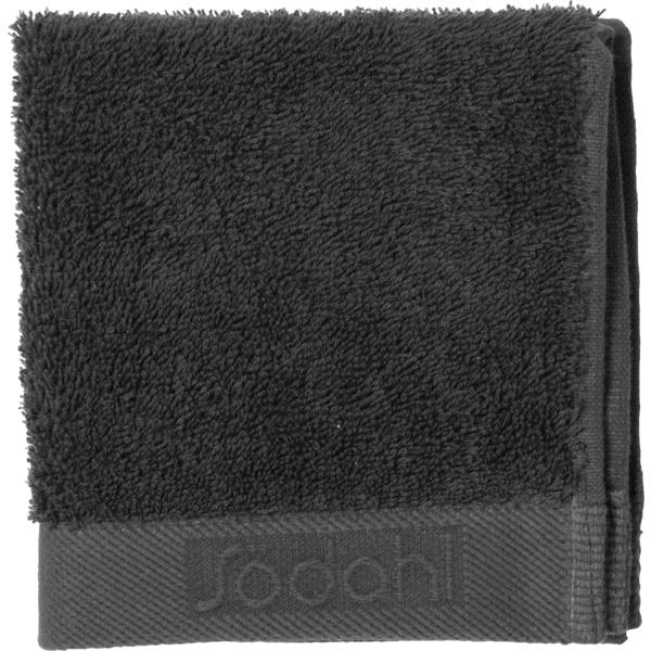 Södahl Organic Comfort Vaskeklud, sort
